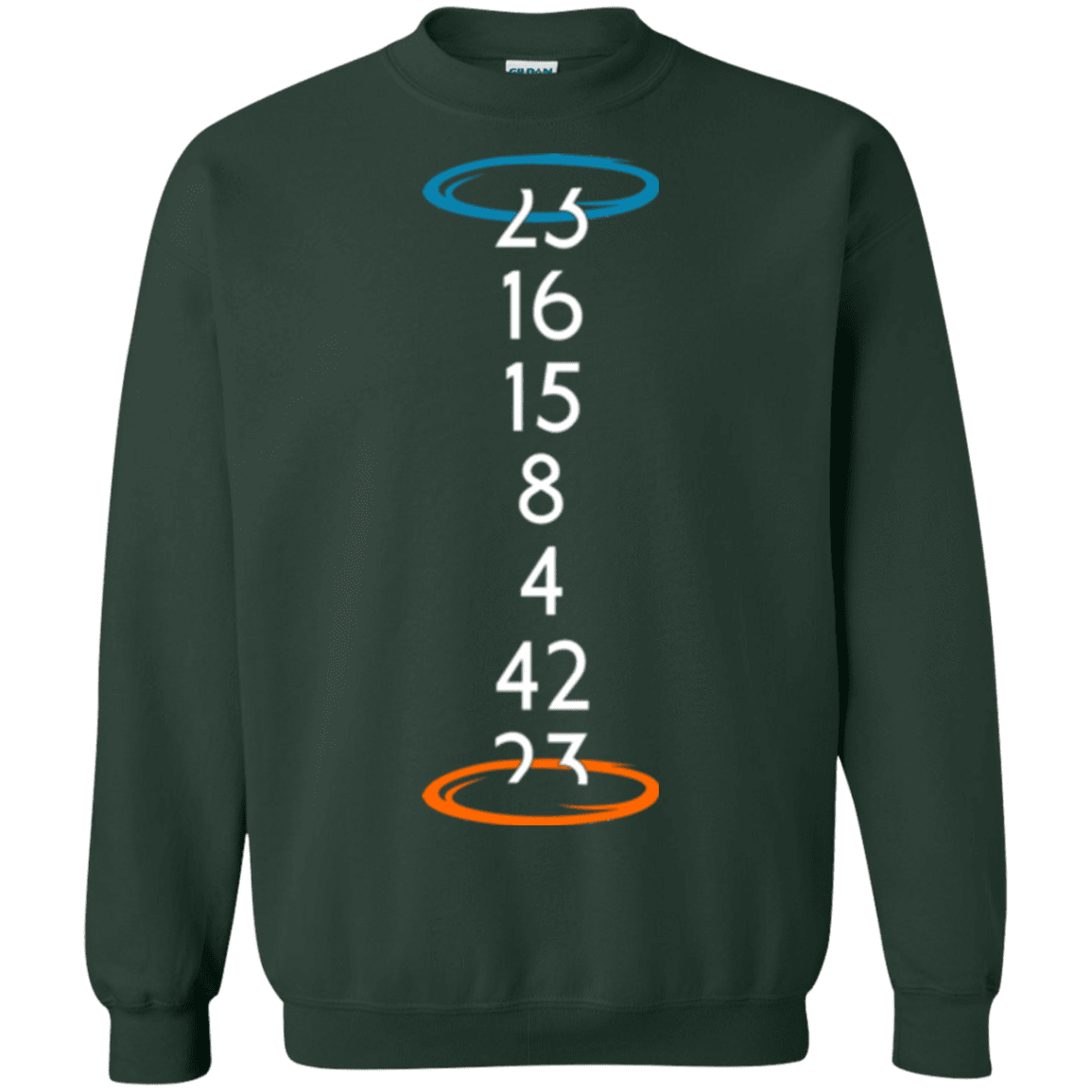 Sweatshirts Forest Green / Small Lost portal Crewneck Sweatshirt
