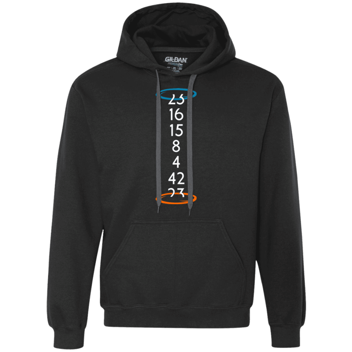 Sweatshirts Black / Small Lost portal Premium Fleece Hoodie