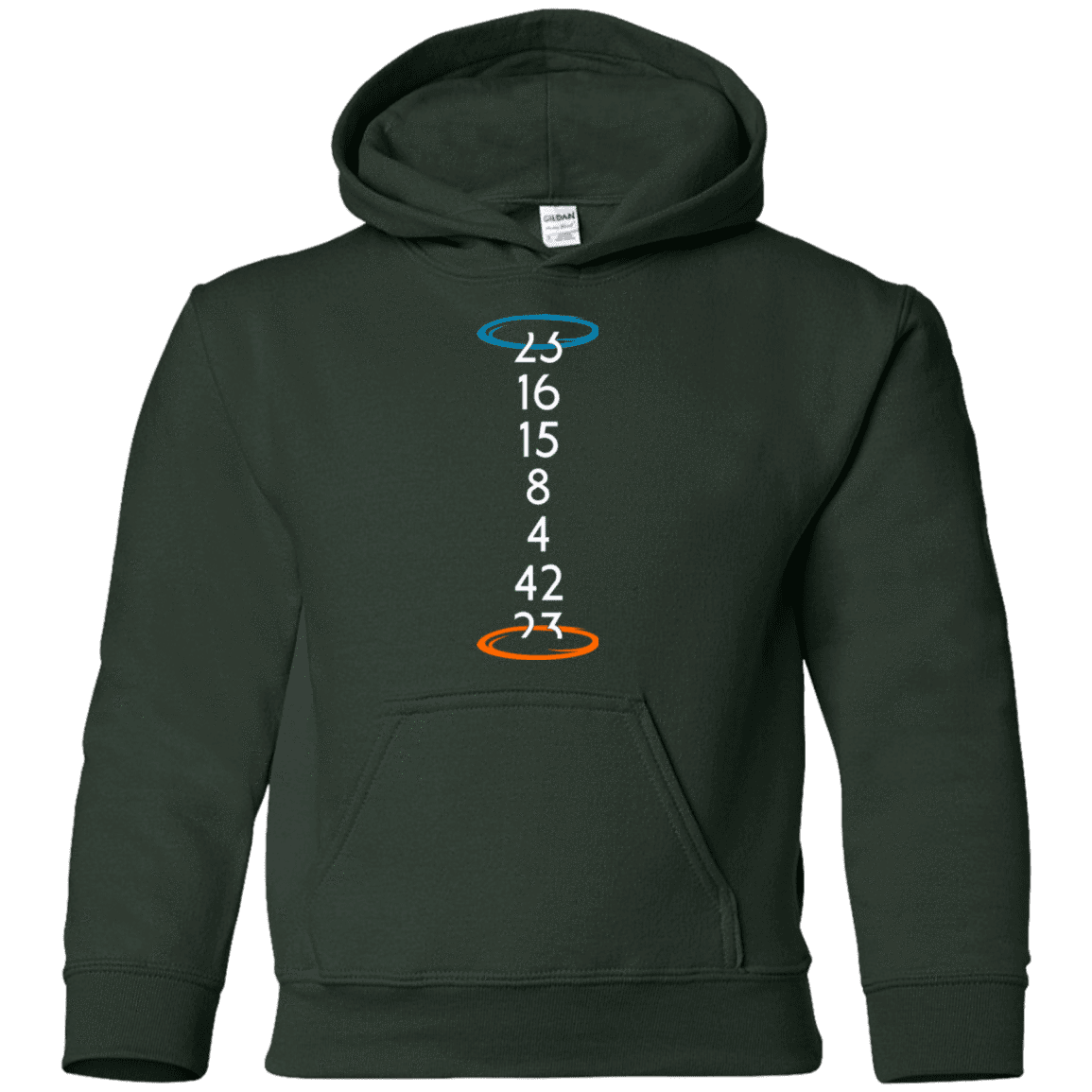 Sweatshirts Forest Green / YS Lost portal Youth Hoodie