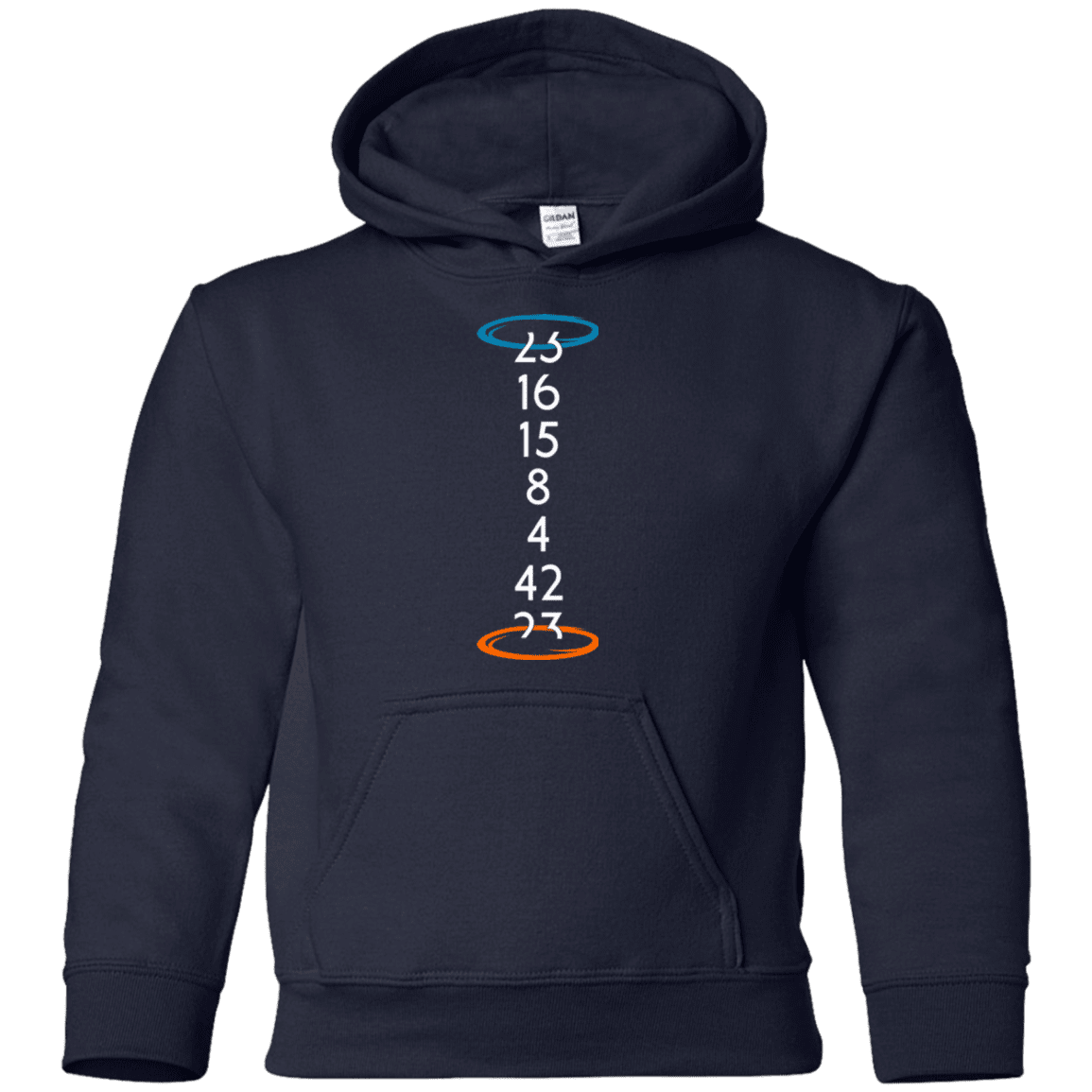 Sweatshirts Navy / YS Lost portal Youth Hoodie