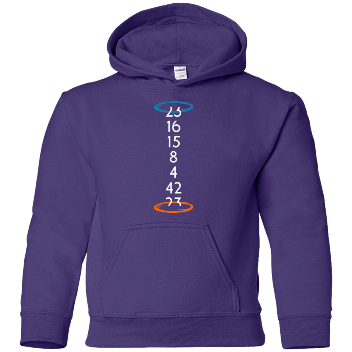 Sweatshirts Purple / YS Lost portal Youth Hoodie