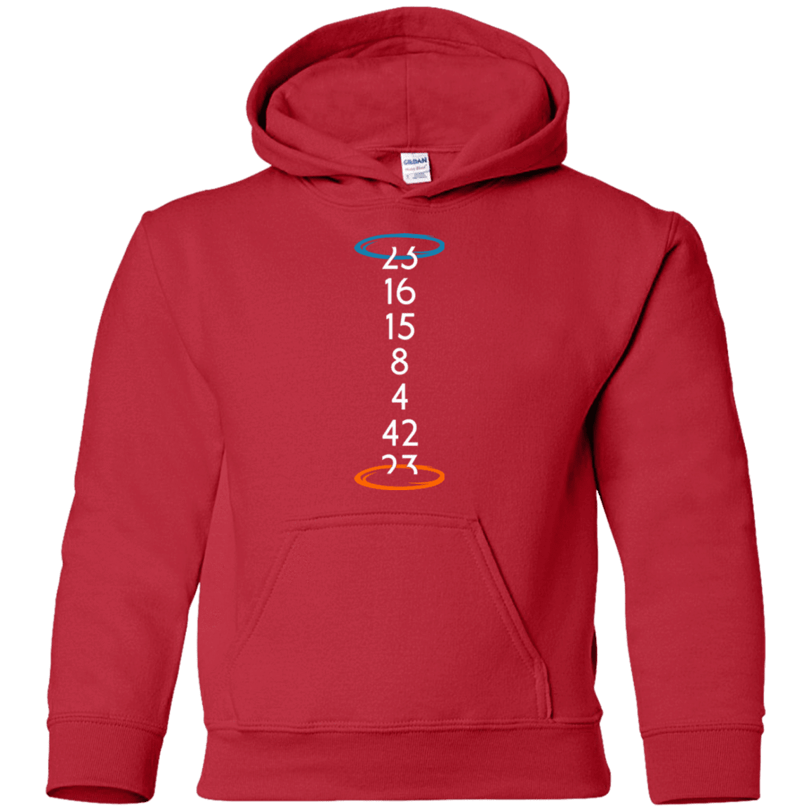 Sweatshirts Red / YS Lost portal Youth Hoodie