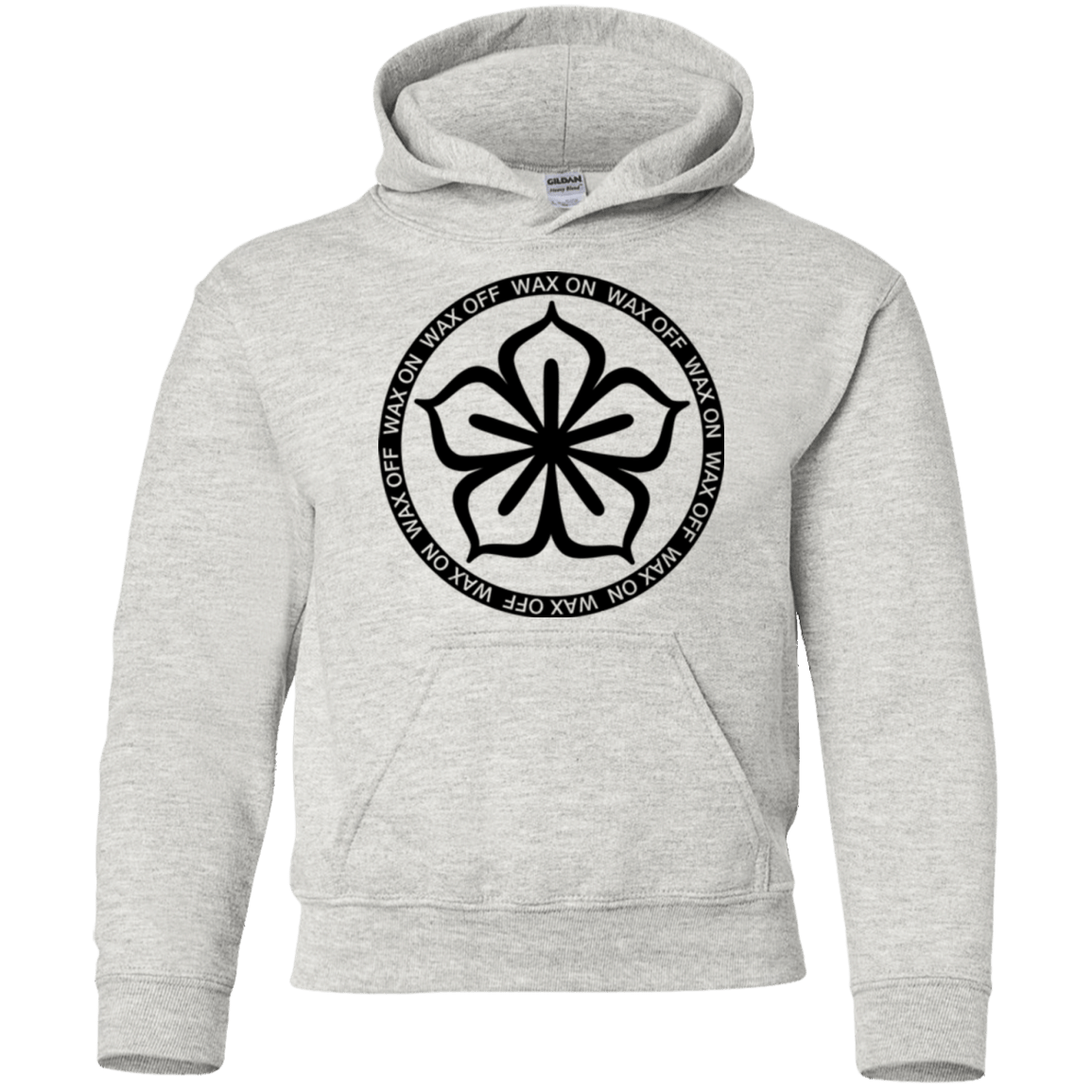 Sweatshirts Ash / YS Lotus Flower Youth Hoodie