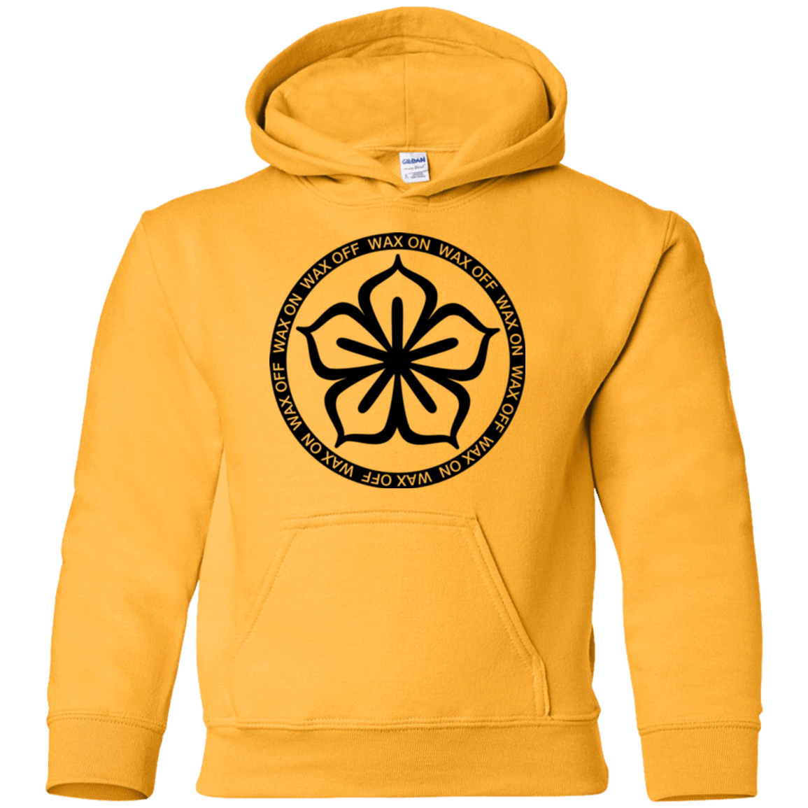 Sweatshirts Gold / YS Lotus Flower Youth Hoodie