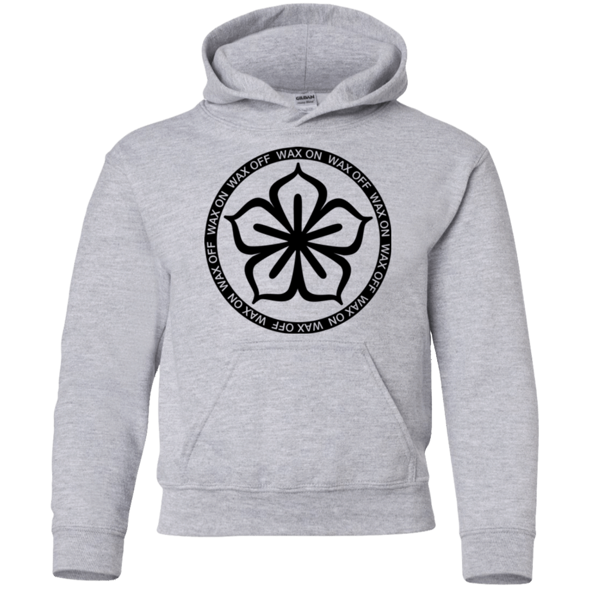 Sweatshirts Sport Grey / YS Lotus Flower Youth Hoodie