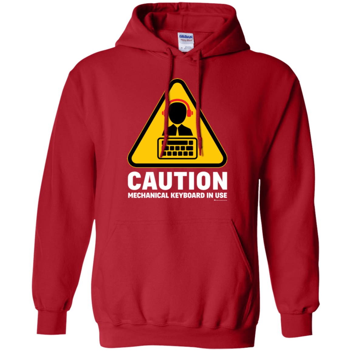 Sweatshirts Red / Small Loud Typer Pullover Hoodie