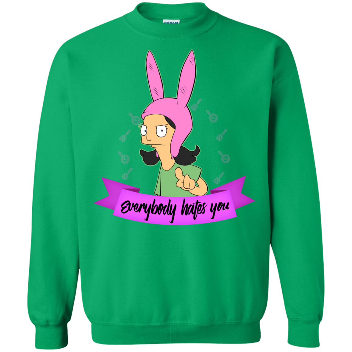Sweatshirts Irish Green / Small Louise Everybody Crewneck Sweatshirt
