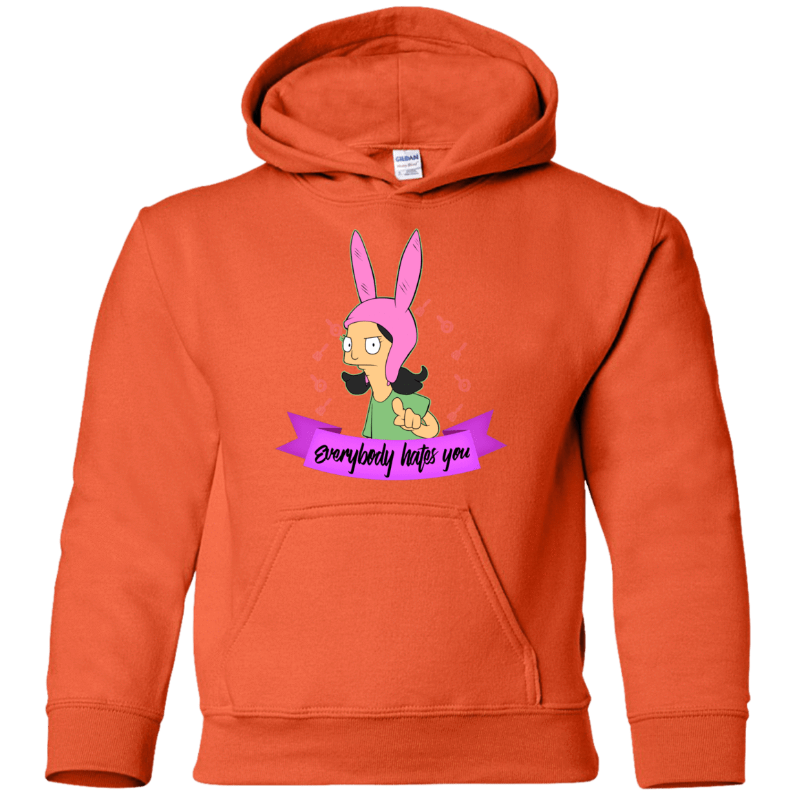 Sweatshirts Orange / YS Louise Everybody Youth Hoodie