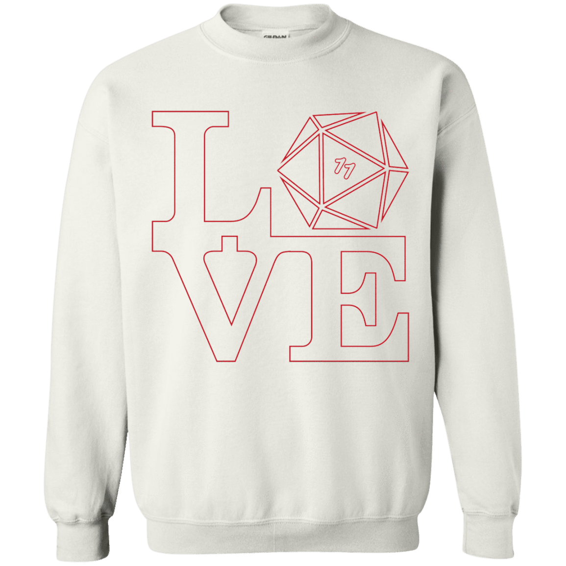 Sweatshirts White / Small Love 11 Crewneck Sweatshirt