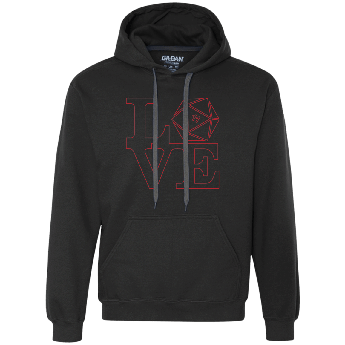 Sweatshirts Black / Small Love 11 Premium Fleece Hoodie