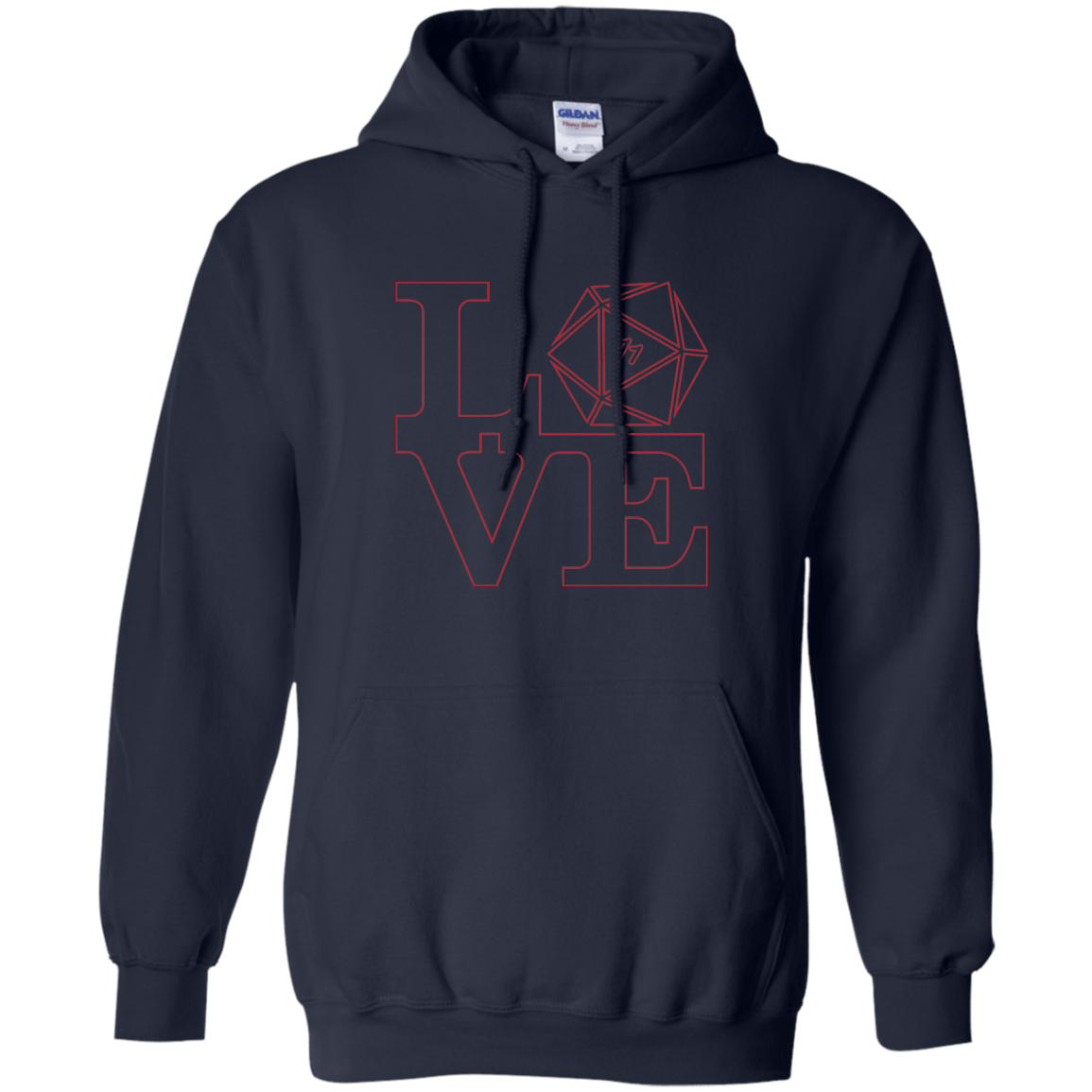 Sweatshirts Navy / Small Love 11 Pullover Hoodie