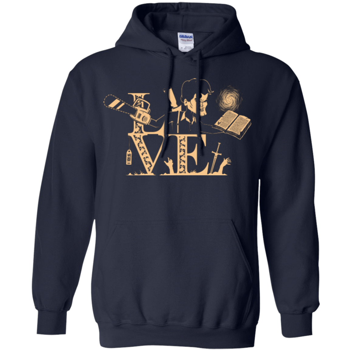 Sweatshirts Navy / Small Love Ash Pullover Hoodie