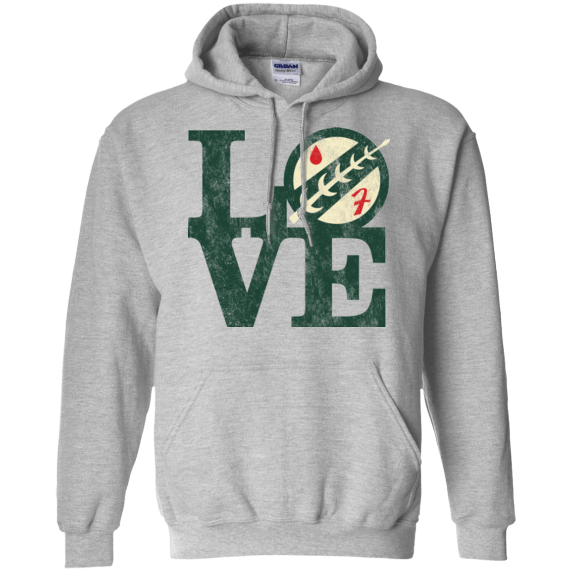 LOVE Boba Pullover Hoodie