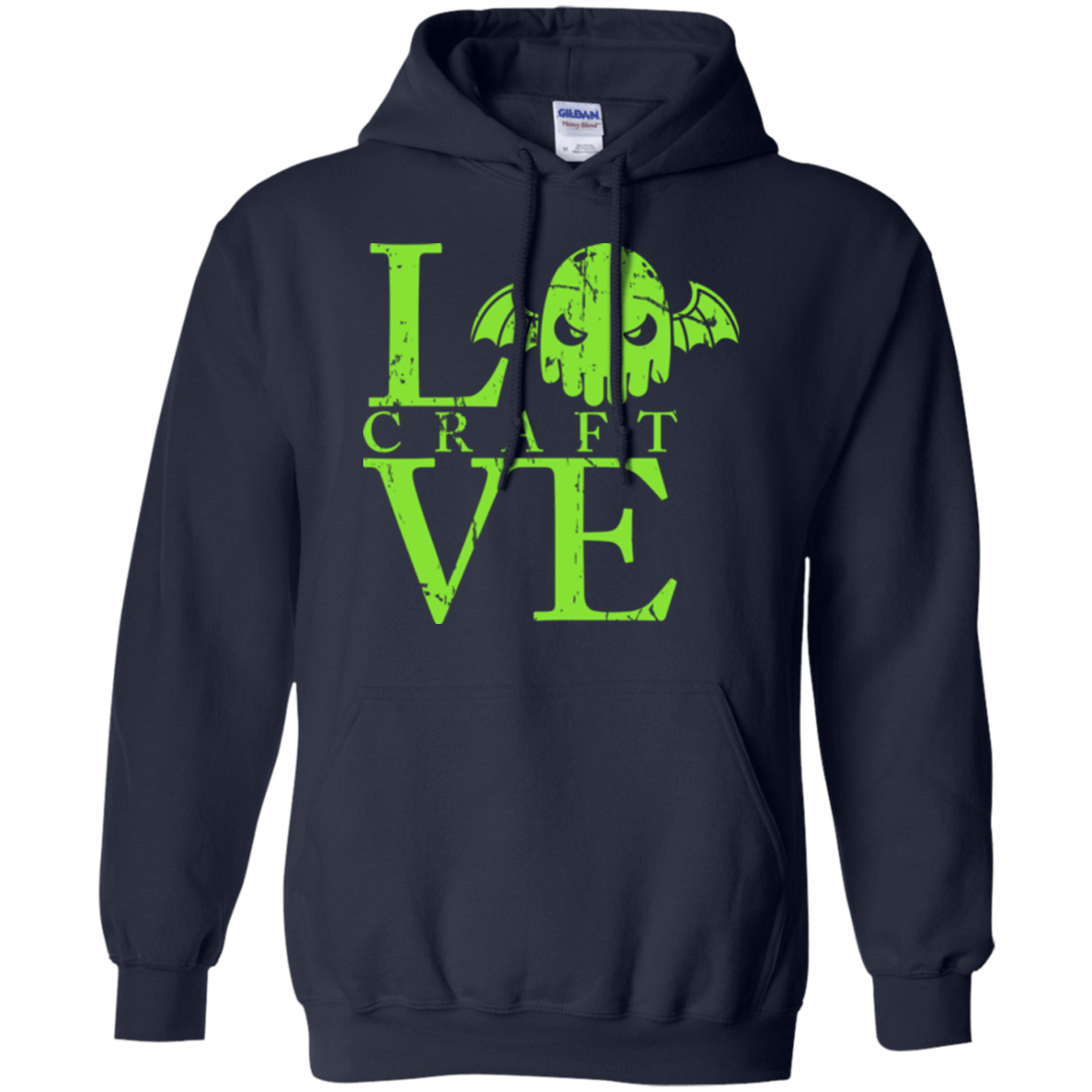 Sweatshirts Navy / Small Love craft Pullover Hoodie