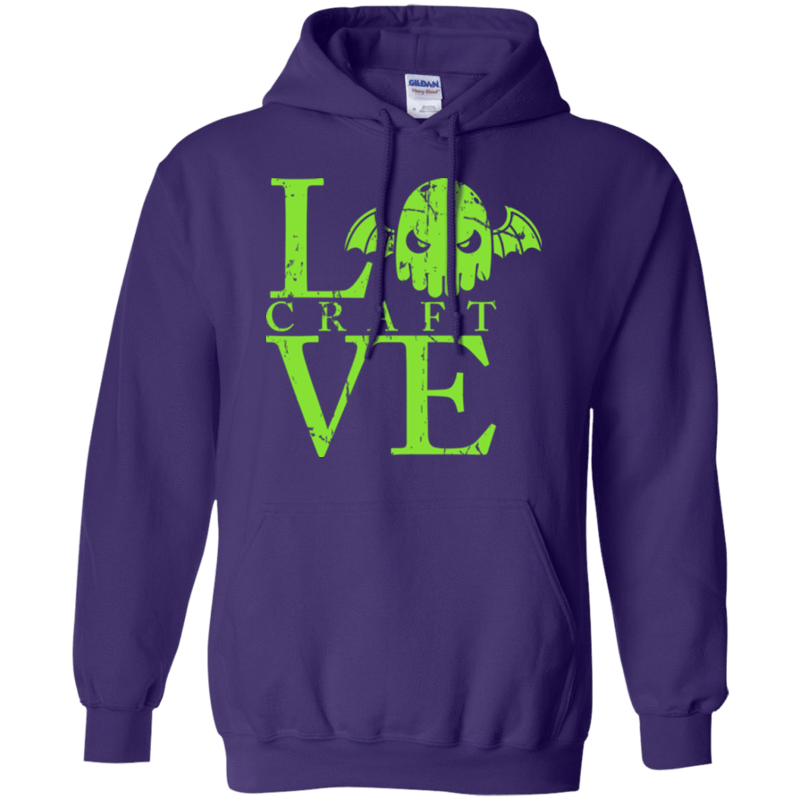 Sweatshirts Purple / Small Love craft Pullover Hoodie