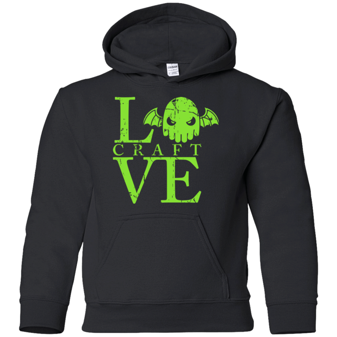 Sweatshirts Black / YS Love craft Youth Hoodie