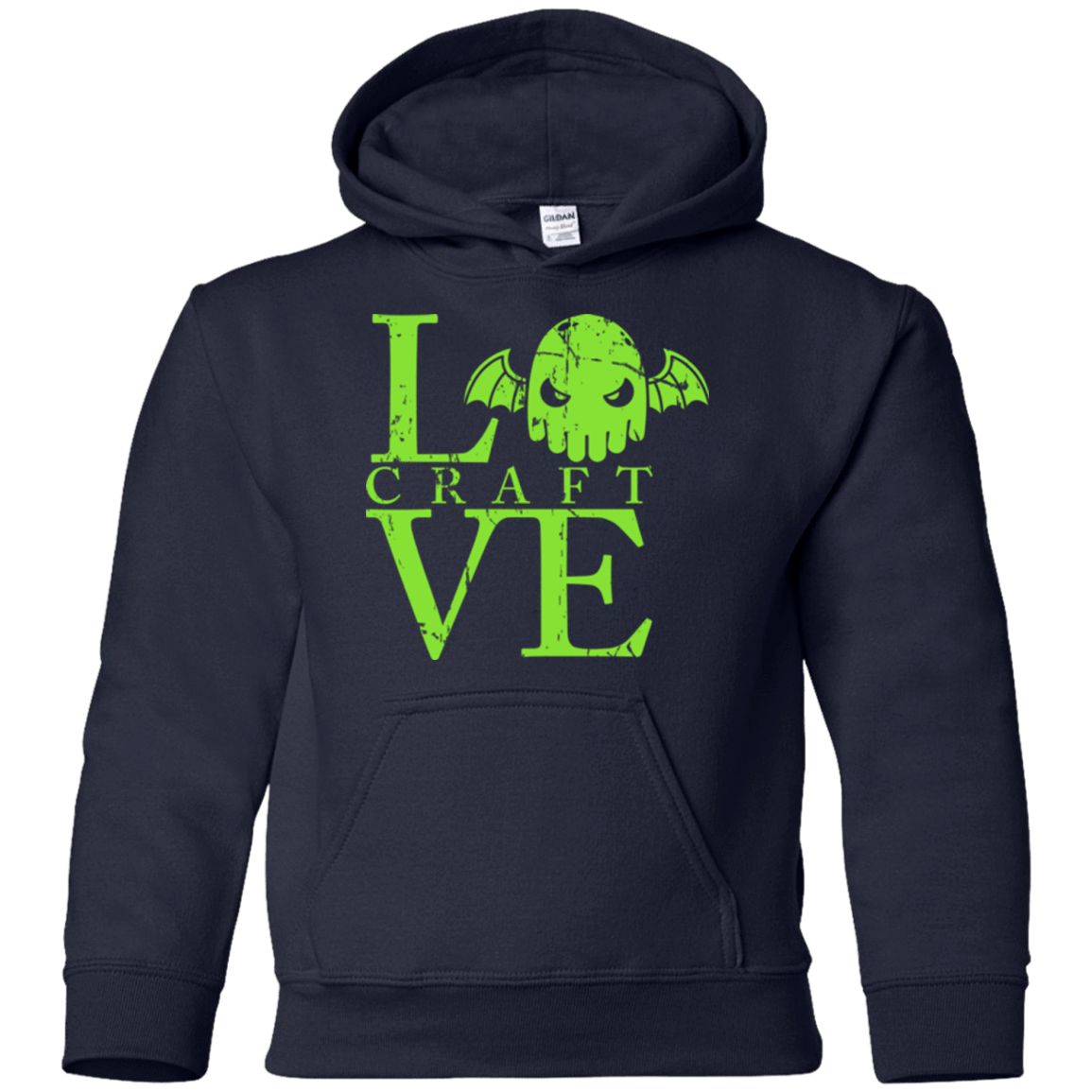 Sweatshirts Navy / YS Love craft Youth Hoodie