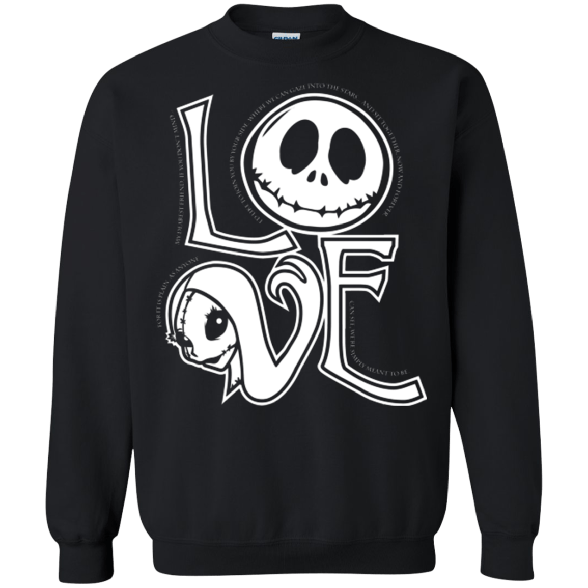 Sweatshirts Black / Small Love Crewneck Sweatshirt
