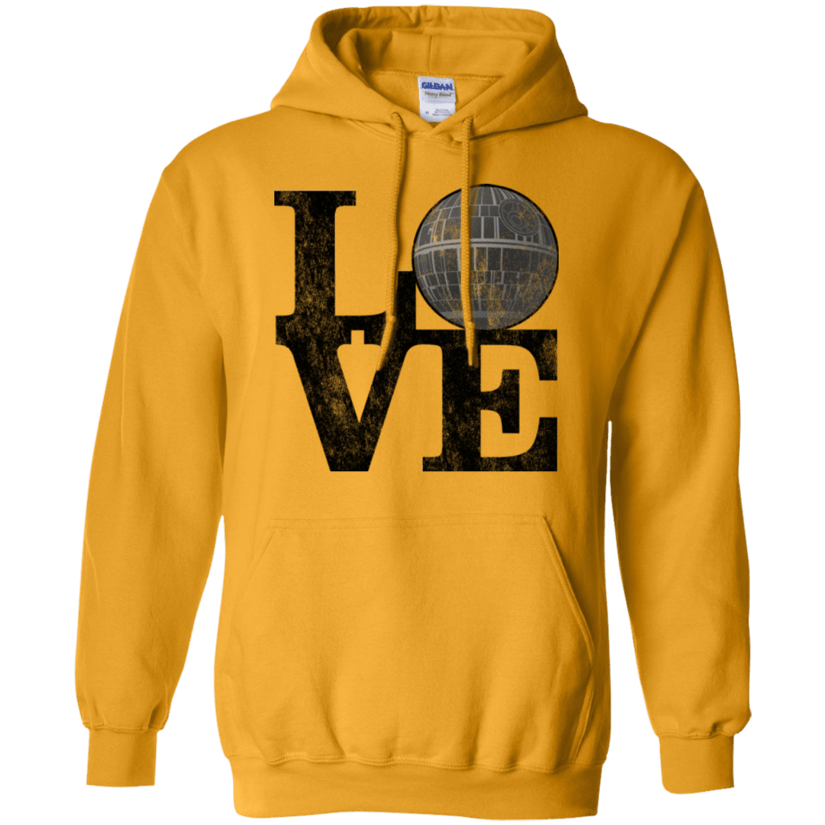 Sweatshirts Gold / Small LOVE Deathstar 1 Pullover Hoodie