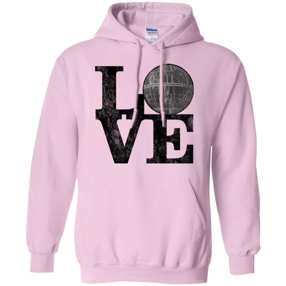 Sweatshirts Light Pink / Small LOVE Deathstar 1 Pullover Hoodie