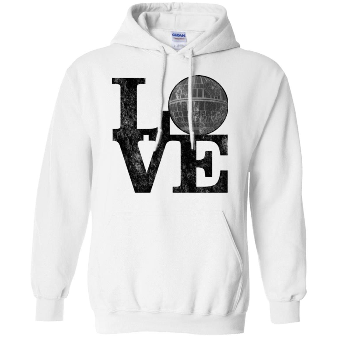 Sweatshirts White / Small LOVE Deathstar 1 Pullover Hoodie