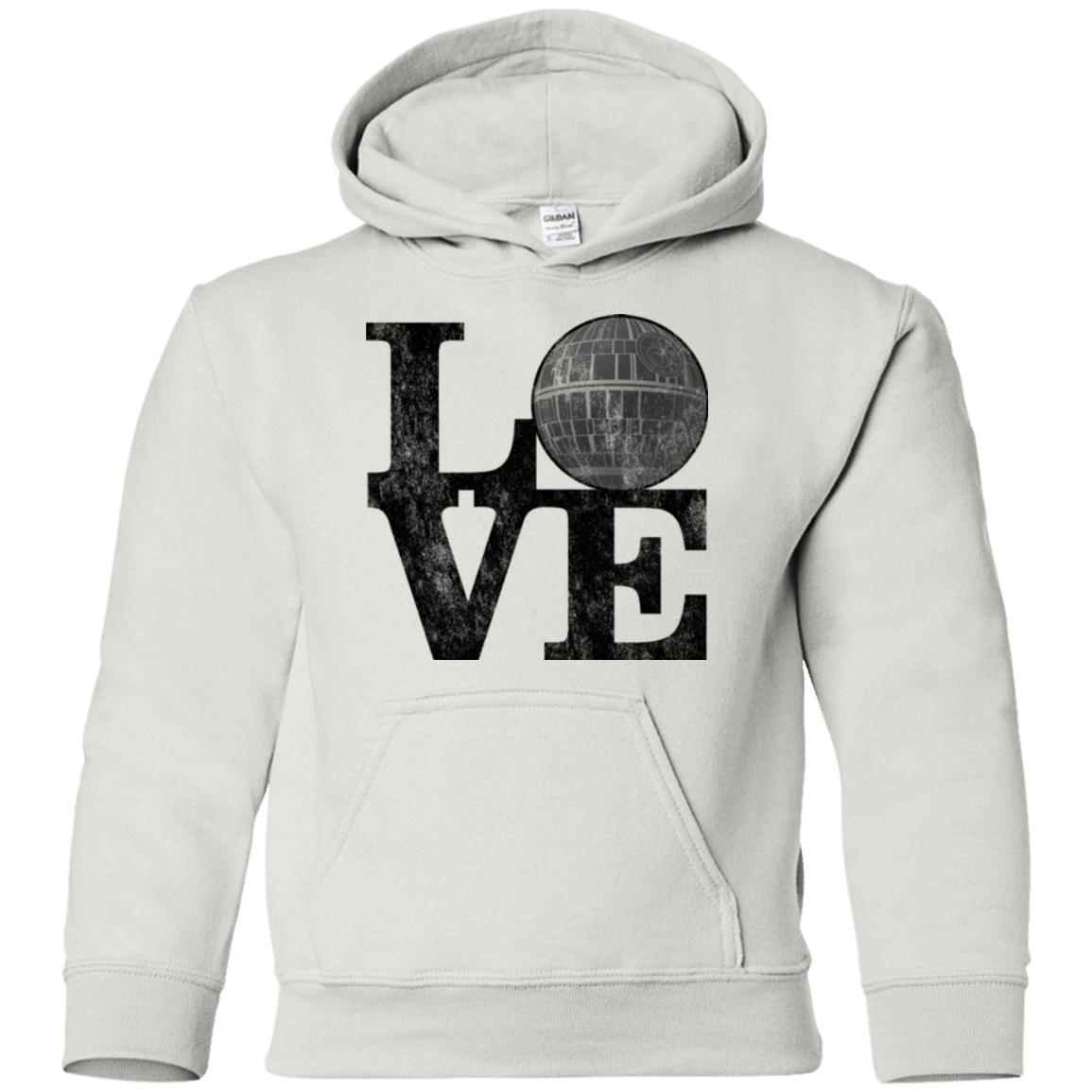 Sweatshirts White / YS LOVE Deathstar 1 Youth Hoodie