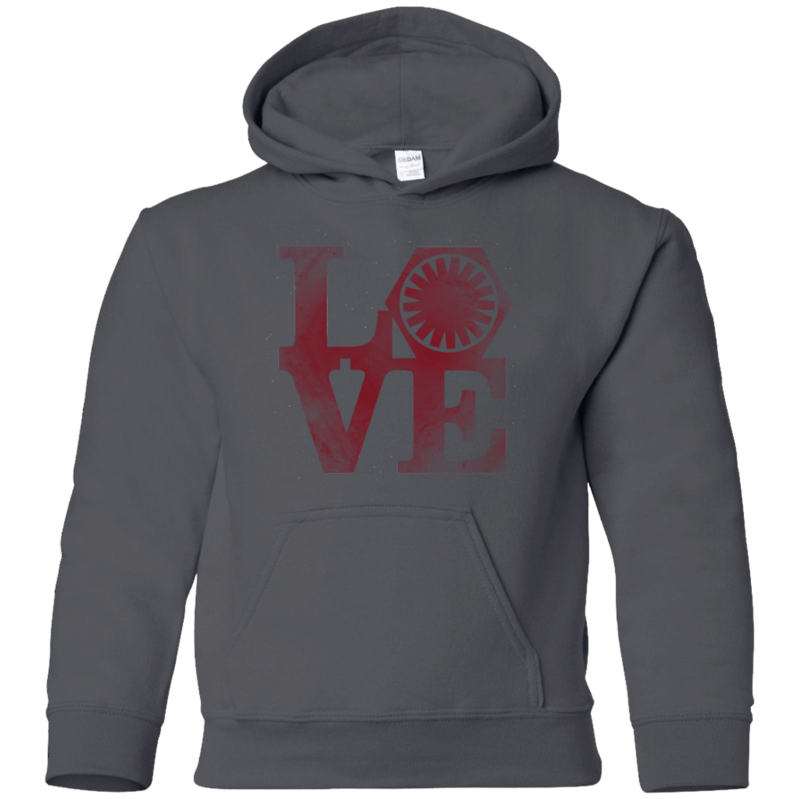 Sweatshirts Charcoal / YS LOVE First Order Youth Hoodie