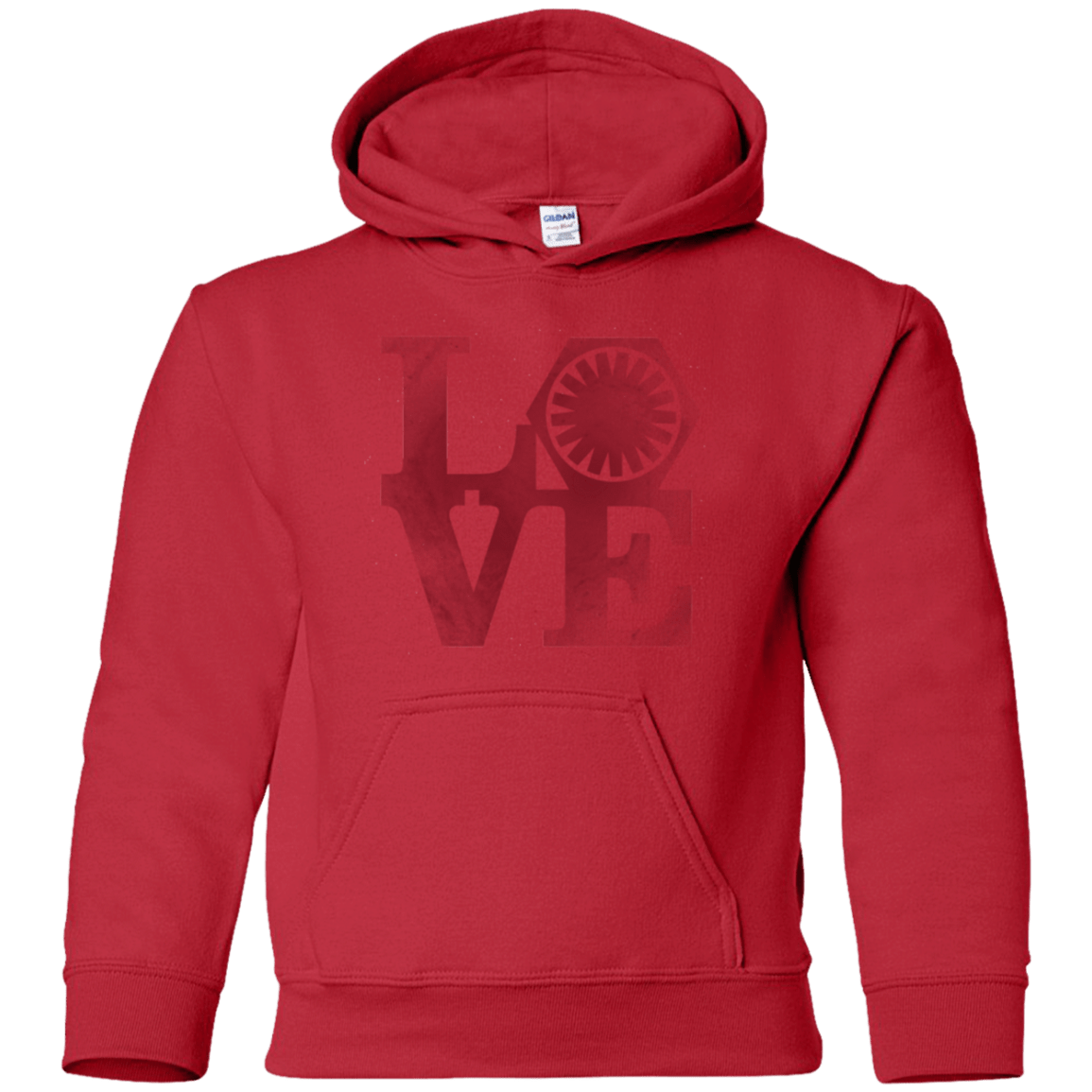 Sweatshirts Red / YS LOVE First Order Youth Hoodie