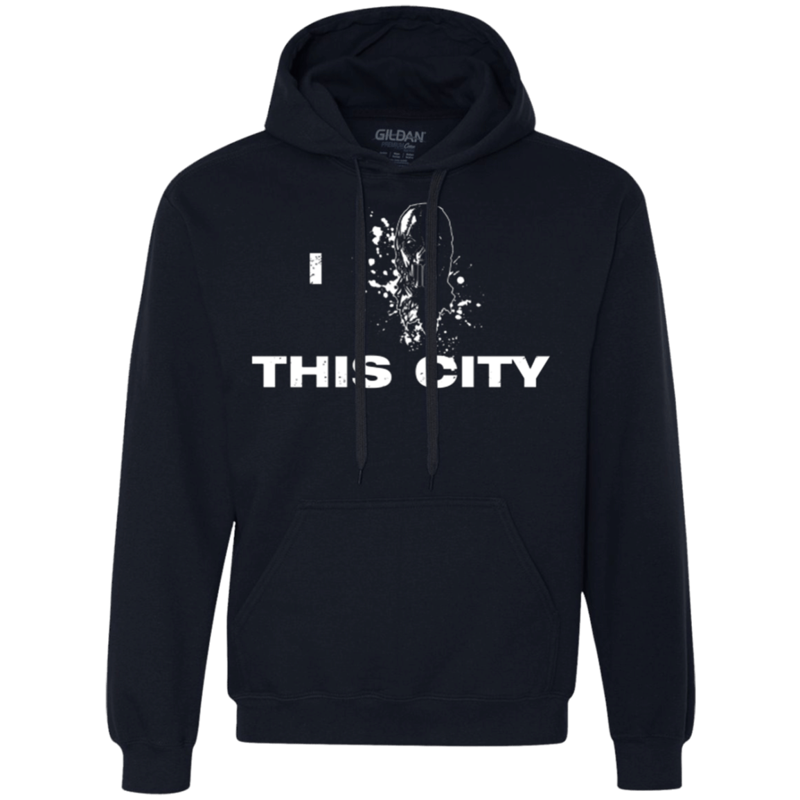Sweatshirts Navy / Small Love For The City Premium Fleece Hoodie