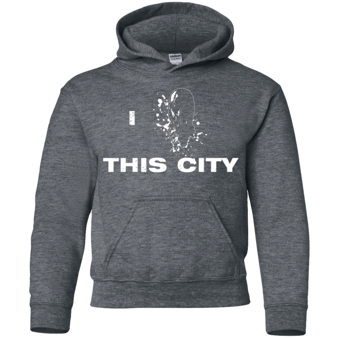 Sweatshirts Dark Heather / YS Love For The City Youth Hoodie