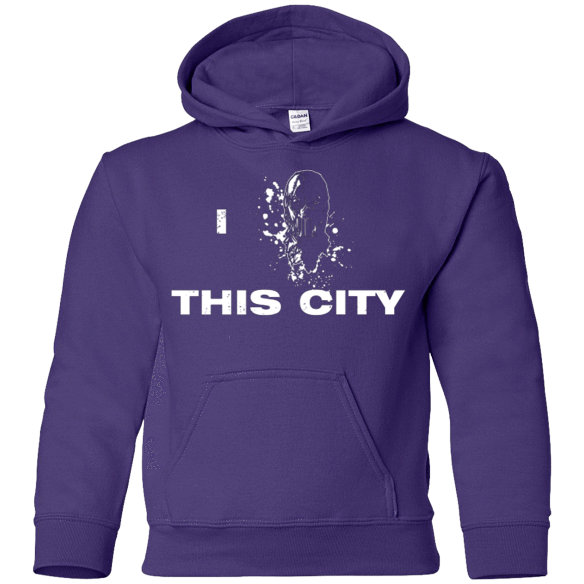 Sweatshirts Purple / YS Love For The City Youth Hoodie