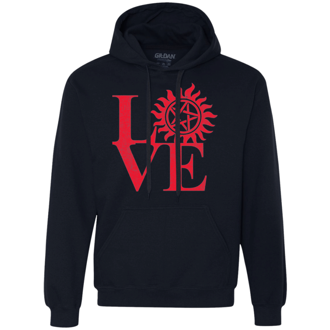 Sweatshirts Navy / Small Love Hunting Premium Fleece Hoodie