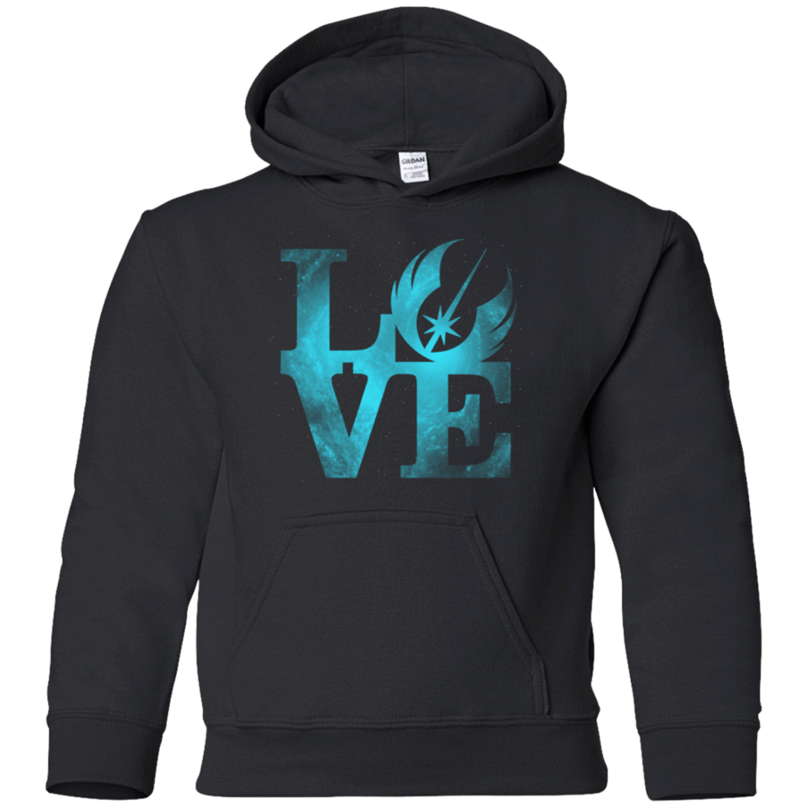 Sweatshirts Black / YS LOVE Jedi Youth Hoodie