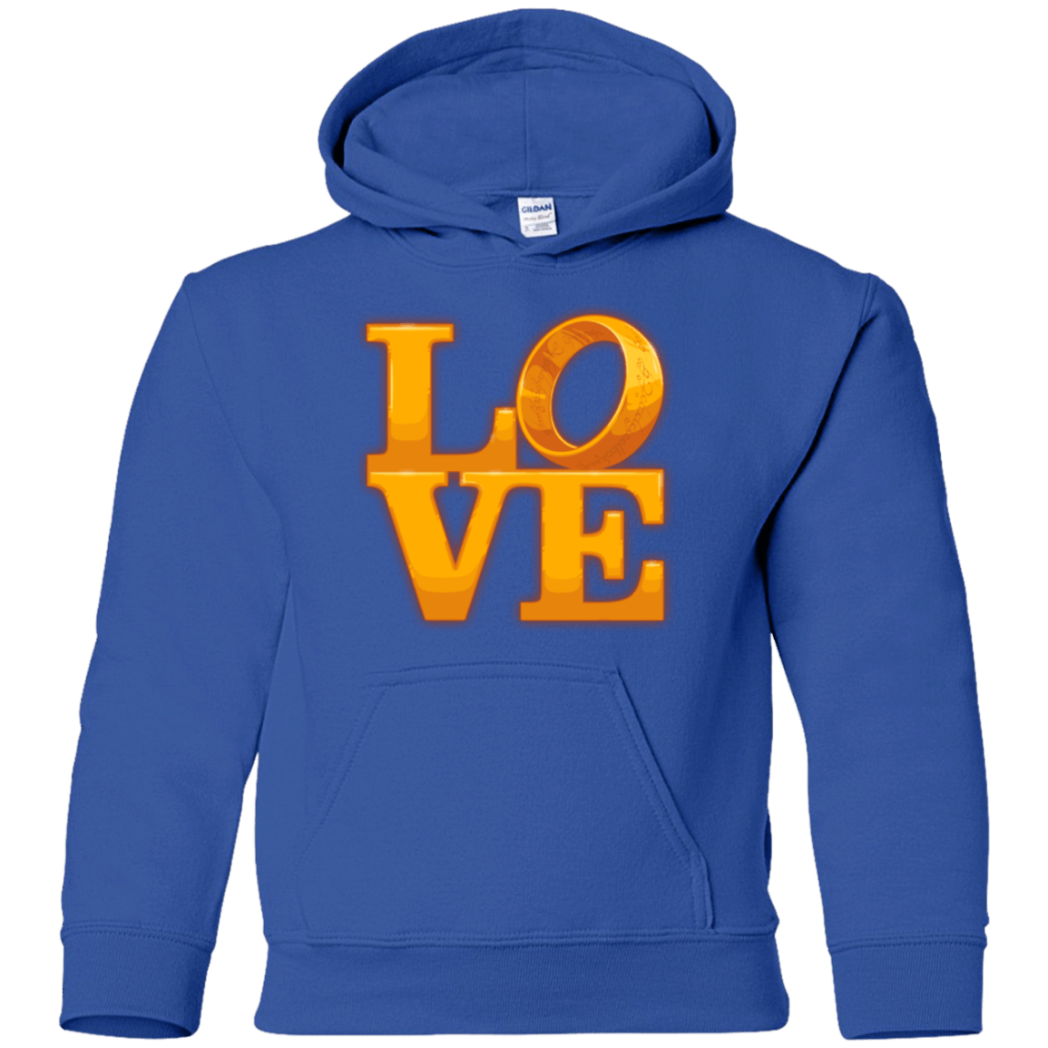 Sweatshirts Royal / YS LOVE Lotr Ring Youth Hoodie