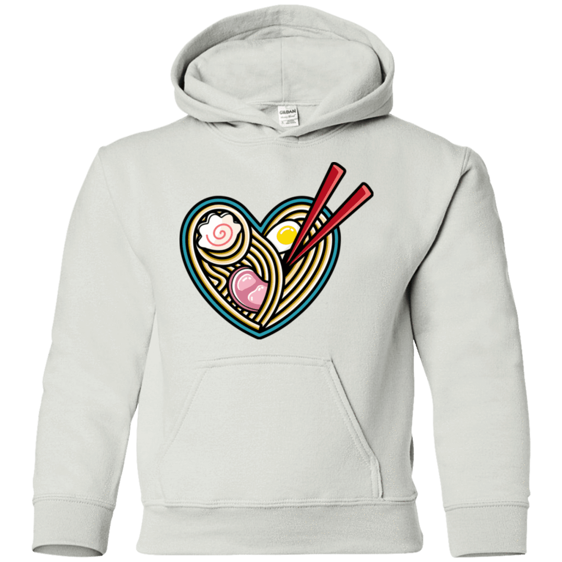 Sweatshirts White / YS Love Ramen Youth Hoodie