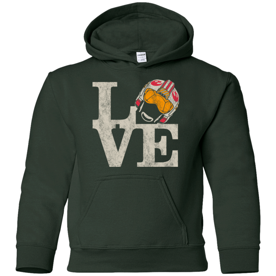 LOVE Rebel Pilot Youth Hoodie