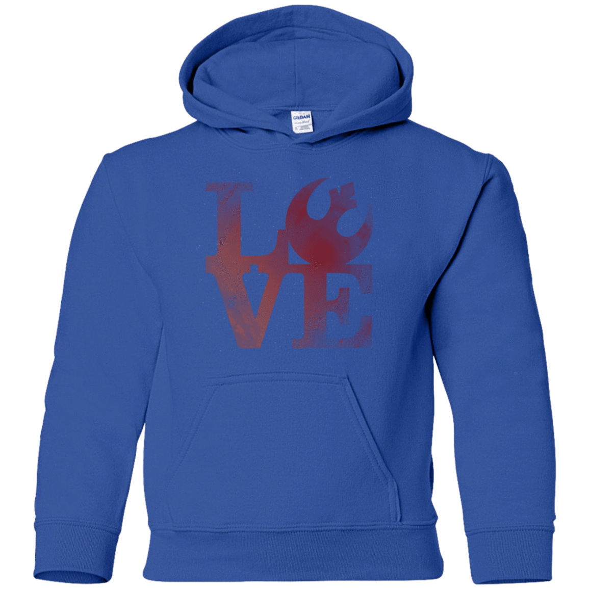 Sweatshirts Royal / YS LOVE Rebel Youth Hoodie
