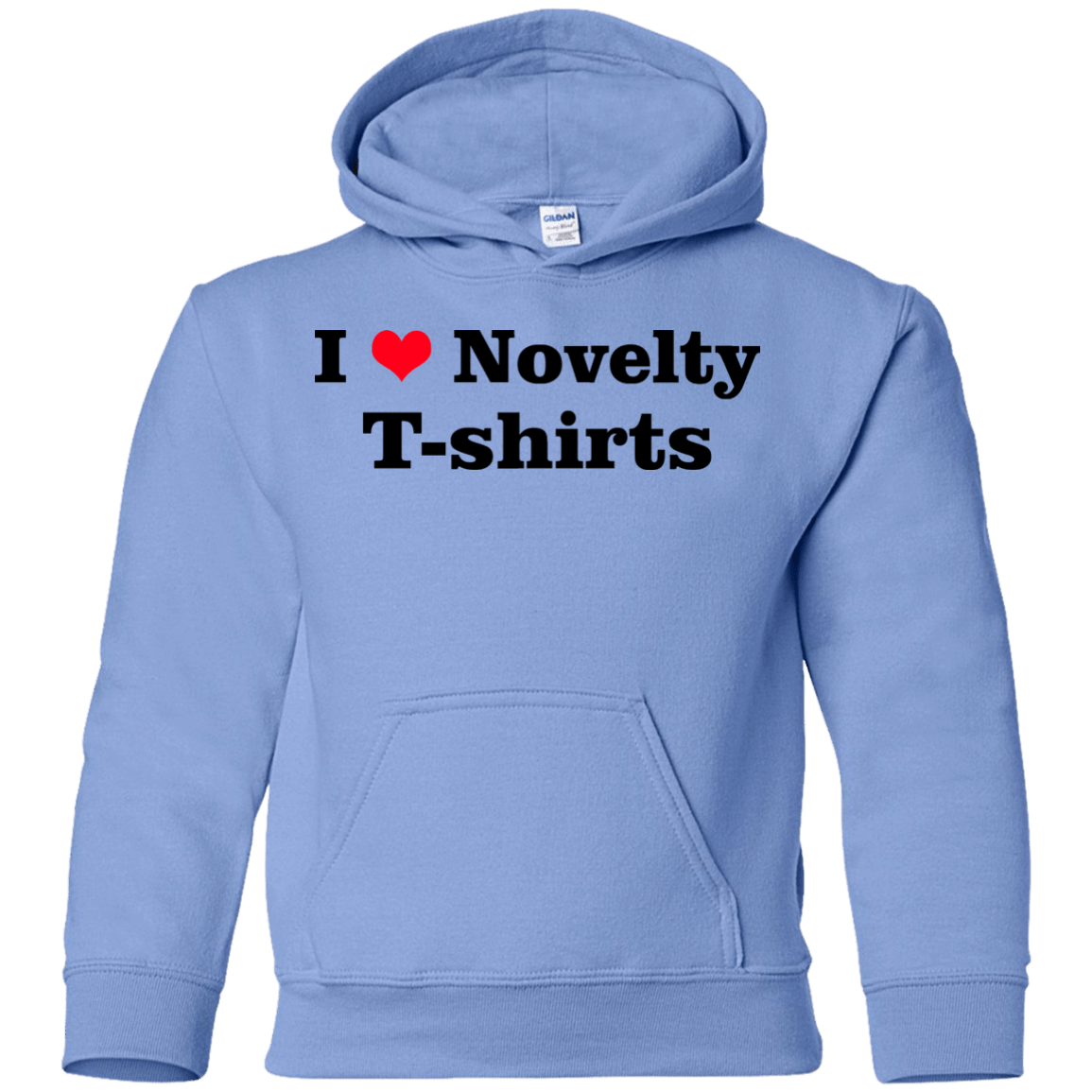 Sweatshirts Carolina Blue / YS Love Shirts Youth Hoodie
