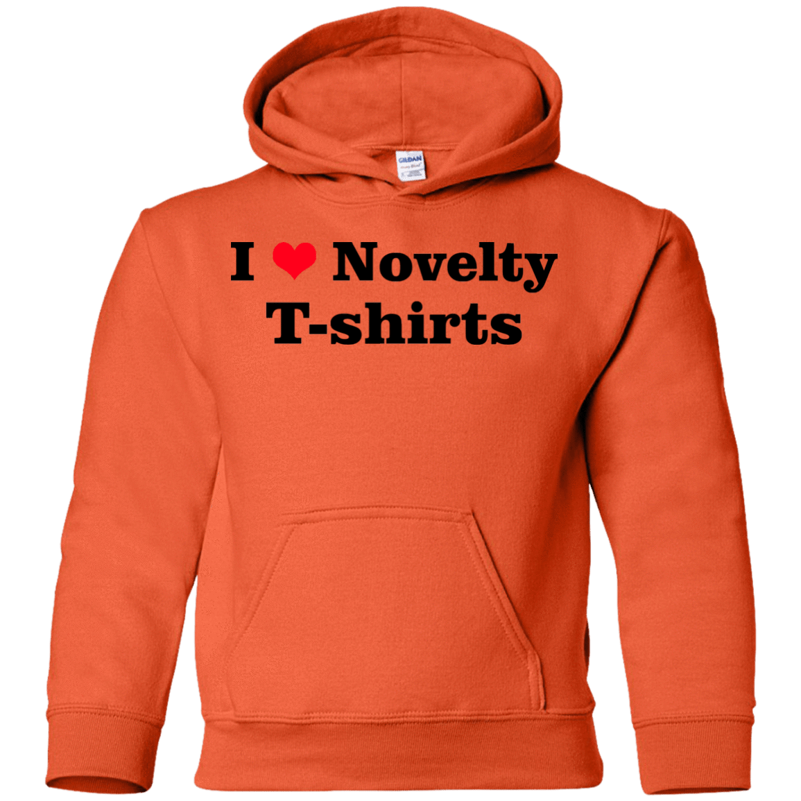 Sweatshirts Orange / YS Love Shirts Youth Hoodie