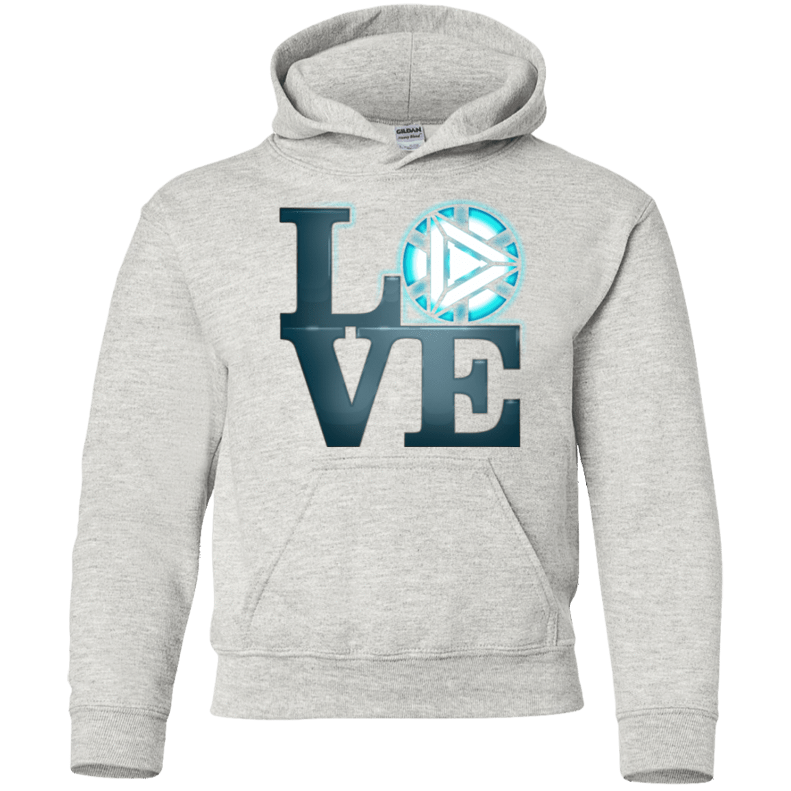 Sweatshirts Ash / YS Love Stark Youth Hoodie
