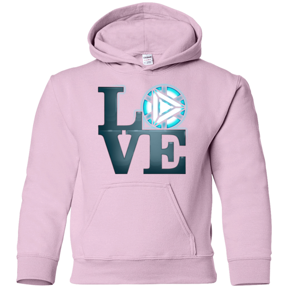 Sweatshirts Light Pink / YS Love Stark Youth Hoodie