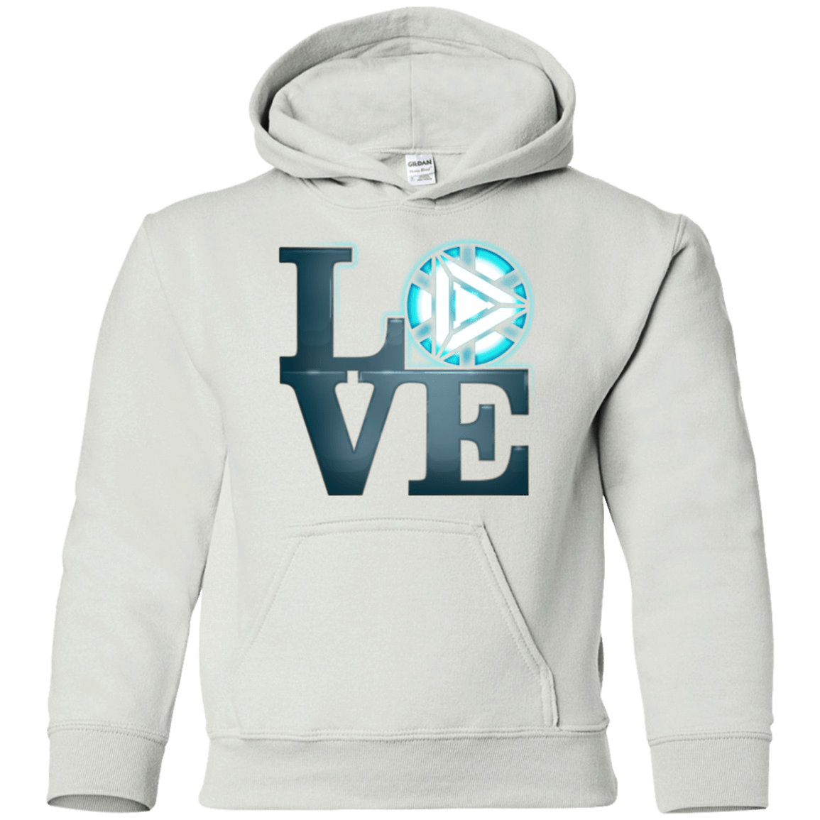 Sweatshirts White / YS Love Stark Youth Hoodie