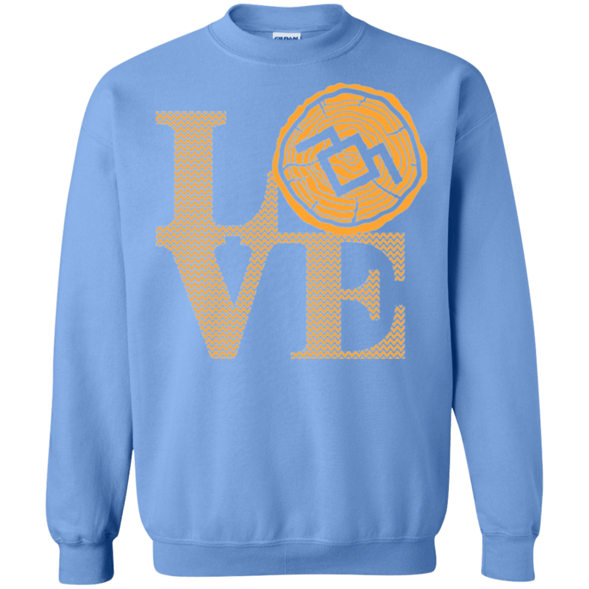 Sweatshirts Carolina Blue / Small LOVE TWIN PEAKS Crewneck Sweatshirt