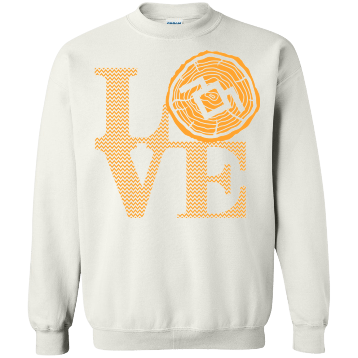 Sweatshirts White / Small LOVE TWIN PEAKS Crewneck Sweatshirt