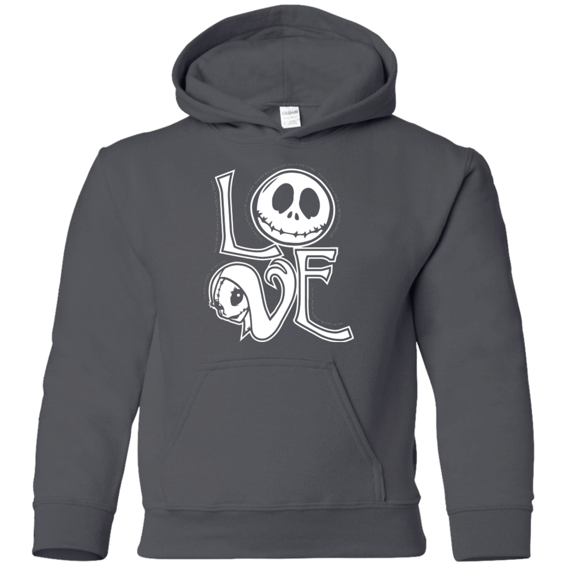 Sweatshirts Charcoal / YS Love Youth Hoodie