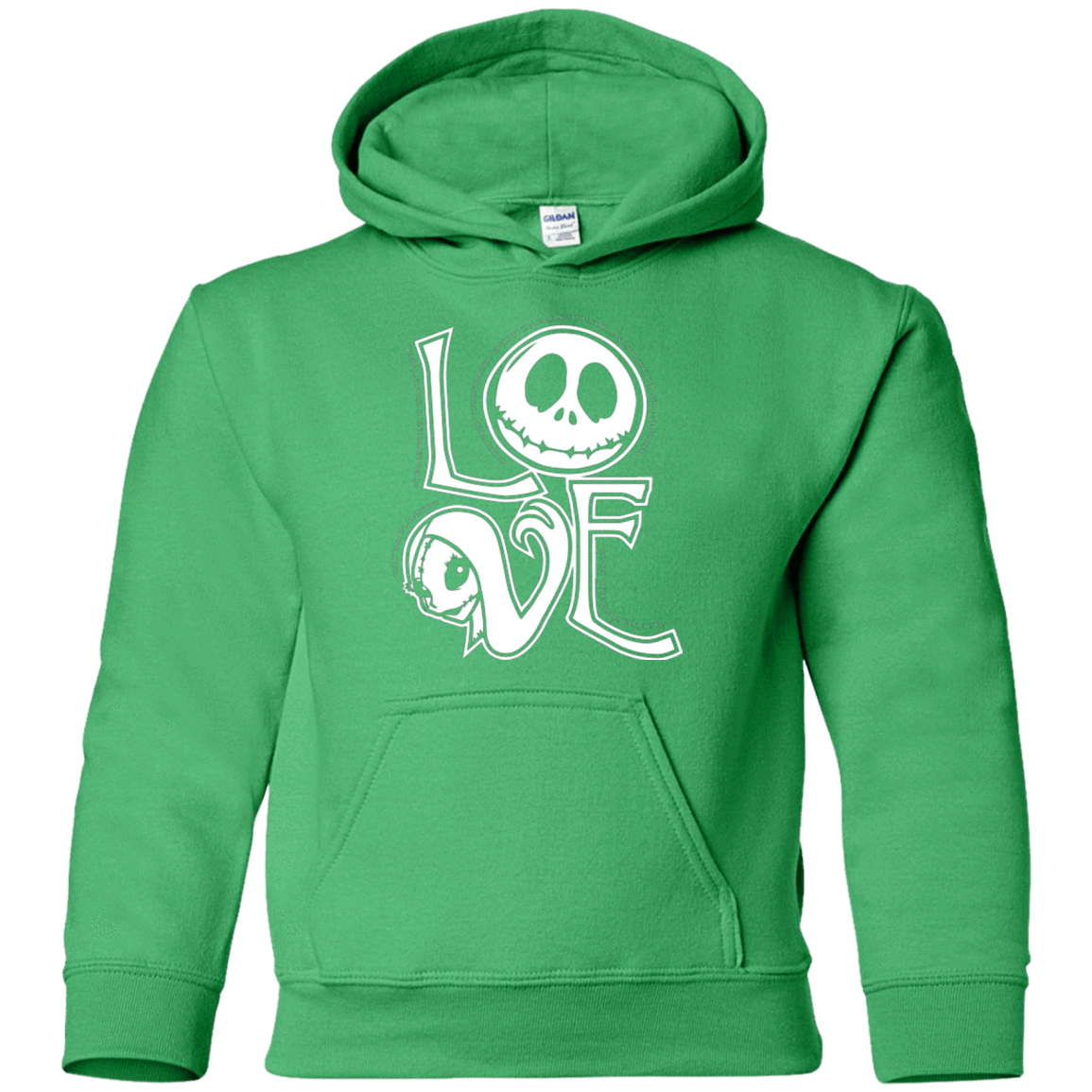Sweatshirts Irish Green / YS Love Youth Hoodie