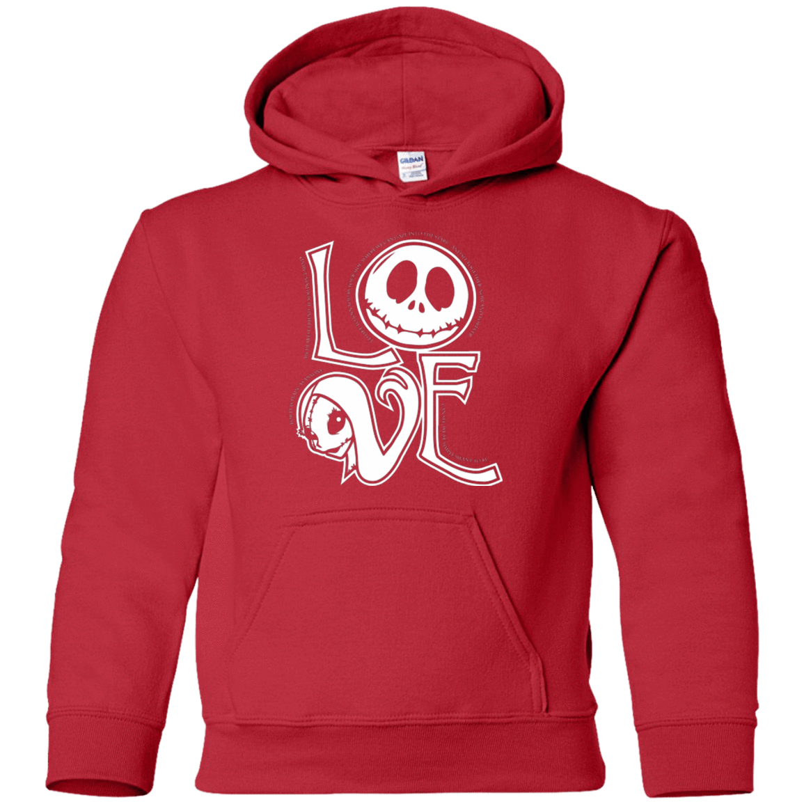 Sweatshirts Red / YS Love Youth Hoodie