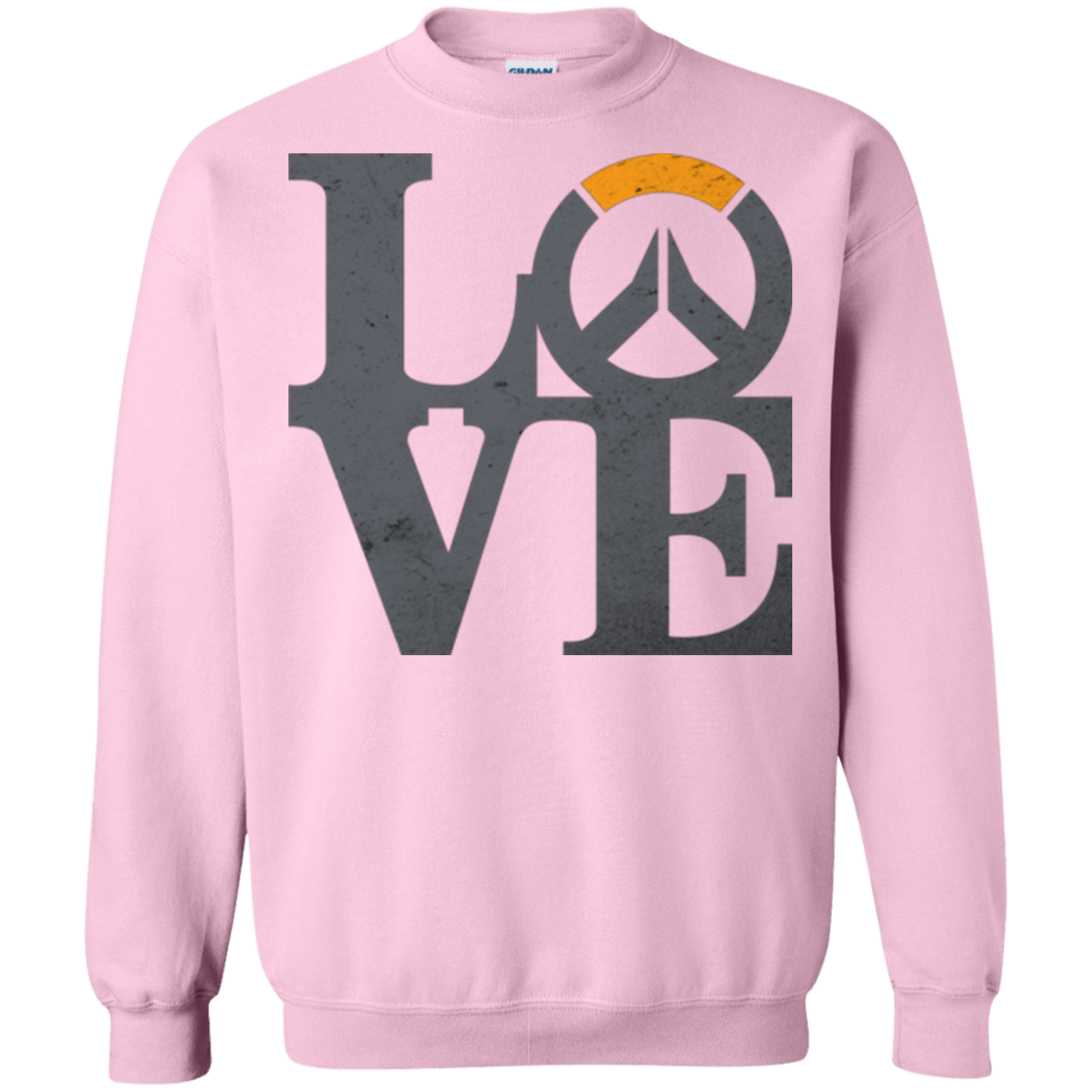 Sweatshirts Light Pink / Small Loverwatch Crewneck Sweatshirt