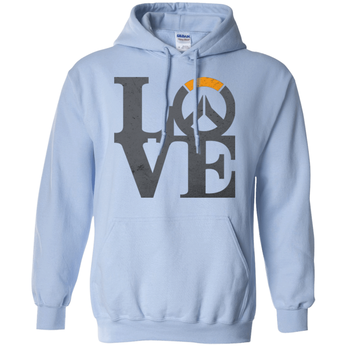 Sweatshirts Light Blue / Small Loverwatch Pullover Hoodie