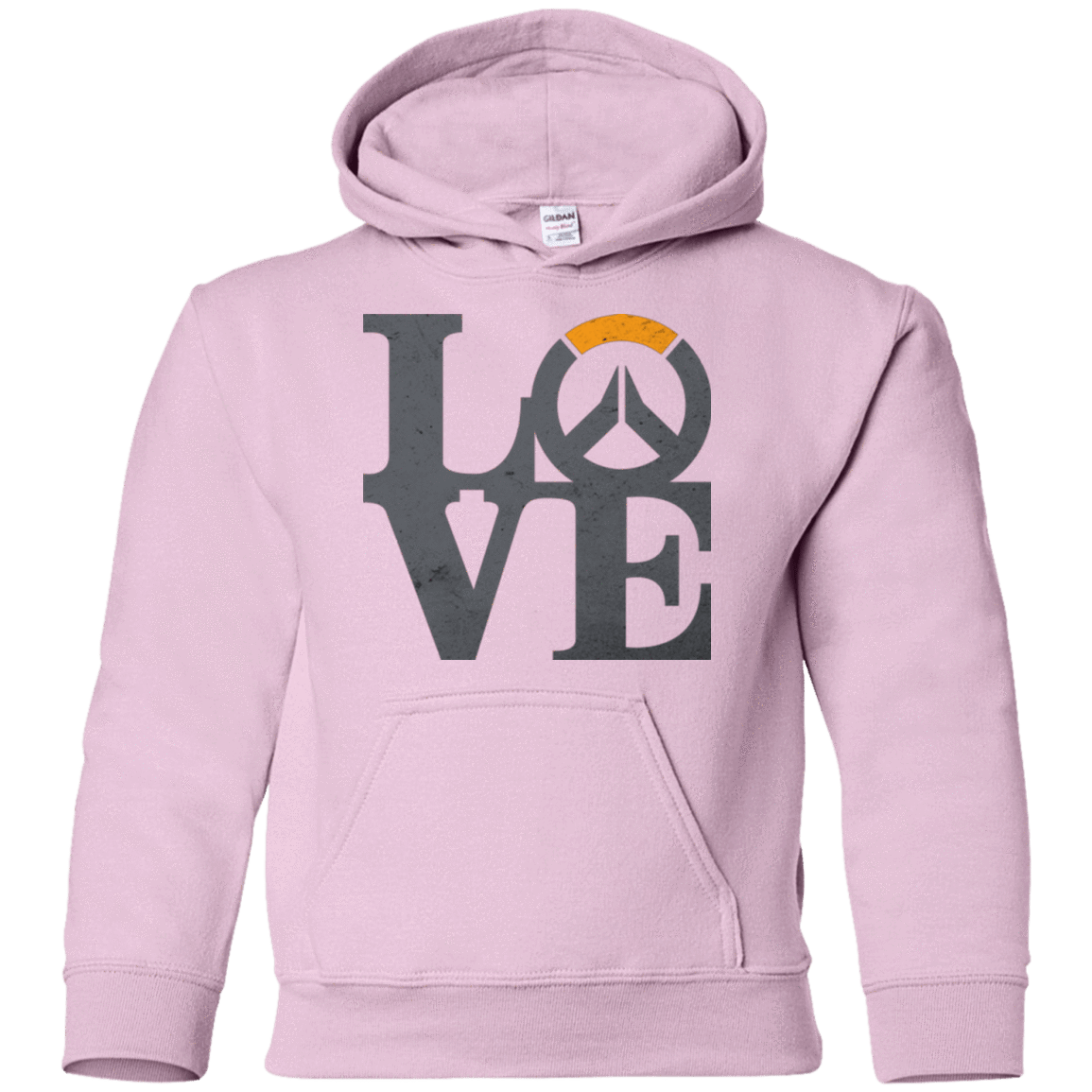 Sweatshirts Light Pink / YS Loverwatch Youth Hoodie